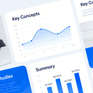 Online Course Slide Blueprints Framework